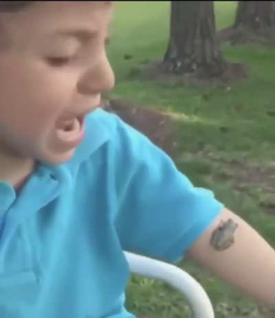 WHY DID YOU POKE THE FROG