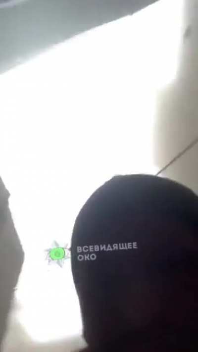 The moment a Russian airstrike hits Kharkiv city council building