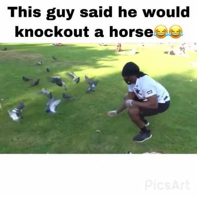 Man flinched😂