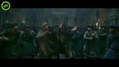 Putting a hardstyle track over this Bollywood movie worked amazing