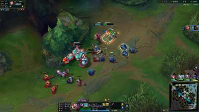 Tilted a Kindred ADC into a leave in a normal yesterday