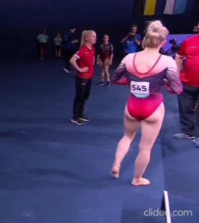 English Gymnast Alice Kinsella