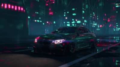 BMW M4 City Drive - 4K 60fps