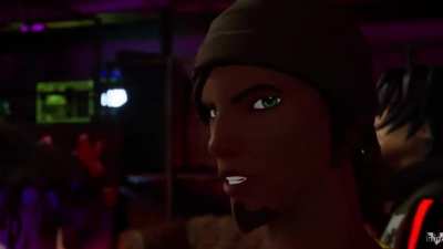 Lamar says a bad word.