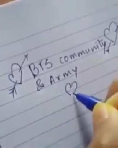Hail Bts army.