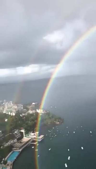 For all those people who have never seen a complete rainbow