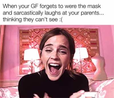 Mask helps with more than one thing..