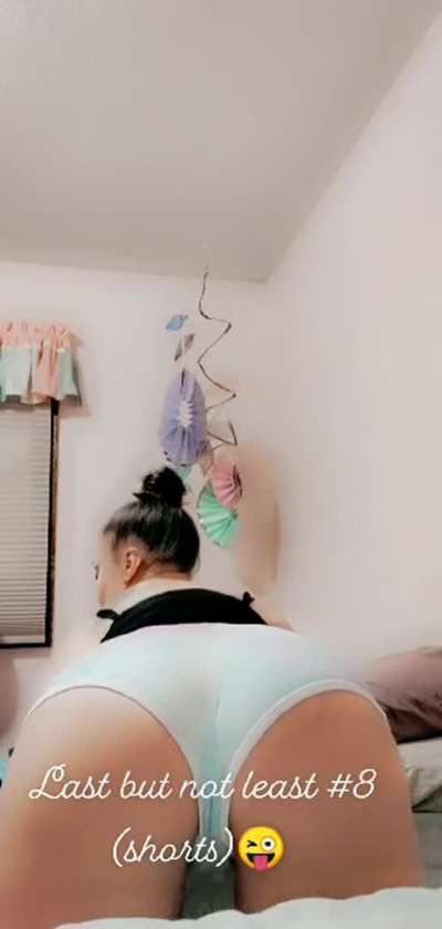 Like my new shorts?