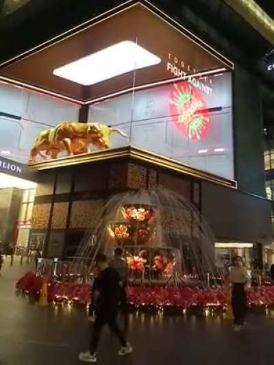 This cool installation in Pavilion KL. Huat ah!