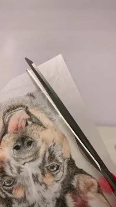Doggo keychain