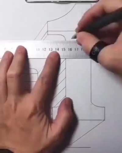 3D illusion on a 2D Plain...