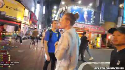 Racist Streamer in Japan gets Knocked Out
