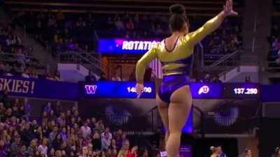 Evanni Roberson: University of Washington gymna<wbr>stics<wbr>💜🖤🤍