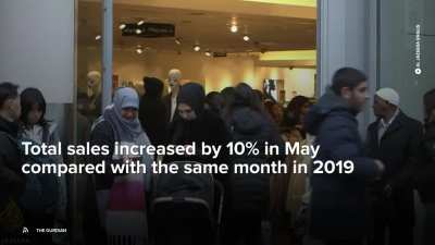 UK retail sales in May saw highest rise since start of Covid crisis!