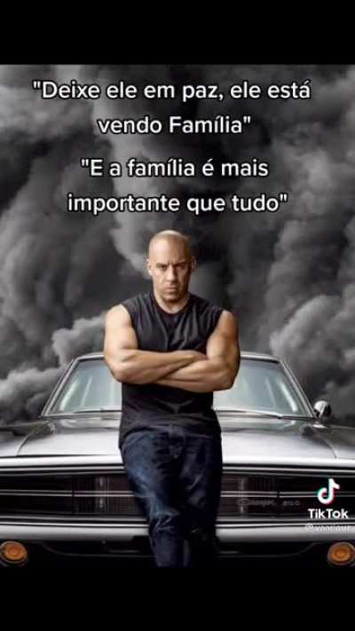 É familia pô 😞