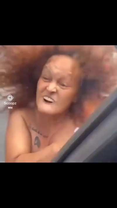 Crackhead Goes For A Ride