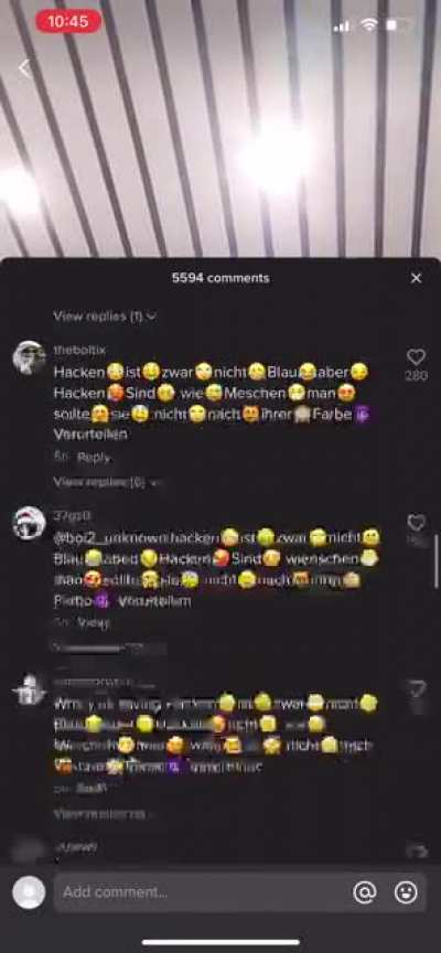 What is with these weird videos and comments?