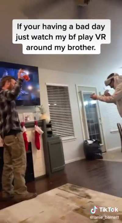 Playing VR