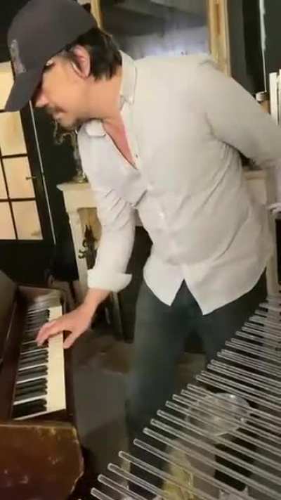 Playing two instruments at the same time
