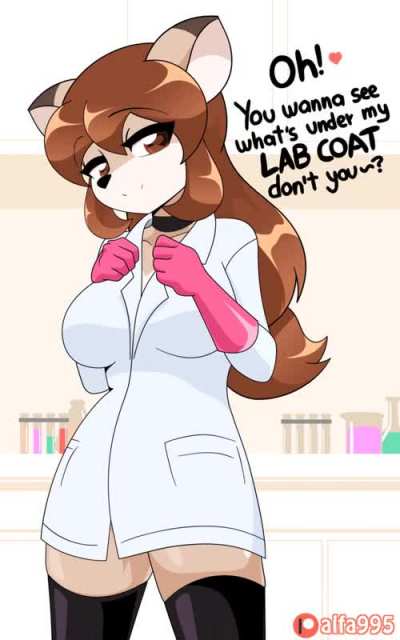 Peek under the lab coat [F] (alfa995)