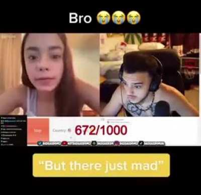 he is not mad