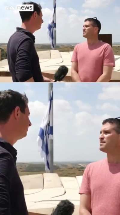 Average Israeli delighting in the decimation of Gaza, salivating at the scenes of ruins: 