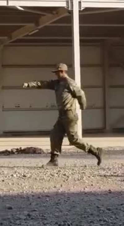 First day for military recruits