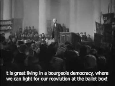 Fuck it, I’m voting for Biden. This “Marxism-Leninism” stuff isn’t working anymore.