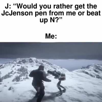 The choice was easy.