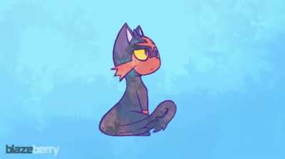 Litten being the king