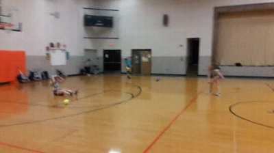 A softball pitcher fills in for the dodgeball team