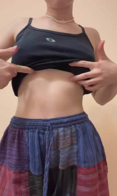 i’m pretty sure my boobs are too small for a titty drop
