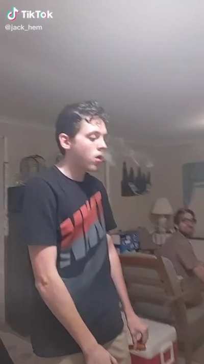 My man's going in
