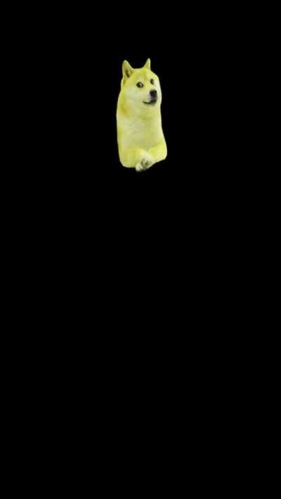 Le doge screensaver for phones has arrived!
