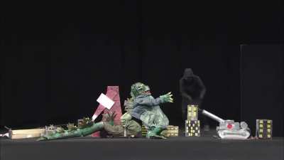 Godzilla in a tight budget.😄