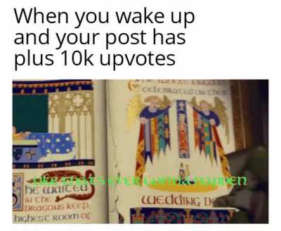 The alarm clock ruined my dreams