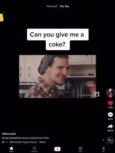 just a can of coke