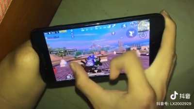 My guy plays with one hand