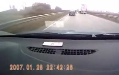 Hit by an 18 wheeler