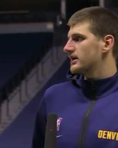 NBA all-star Nikola Jokic 😂