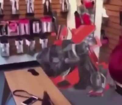 just someone falling