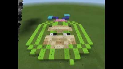 My First Intro. I made it in Minecraft as a falling concrete powder art. Spent more then a week on it (mostly because I couldn't find the right editing software and have never done editing before). (I'm sorry Sive I tried my best).
