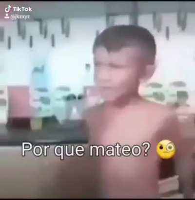 Anda re loco el Mateo