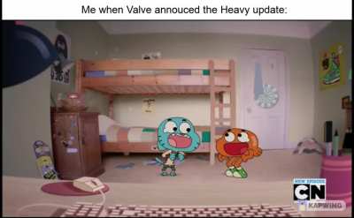 When Valve announced the Heavy update: