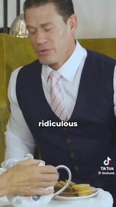 John Cena explaining 