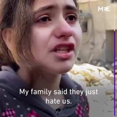 Helpless Palestinian Girl - 