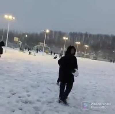 snow bounce
