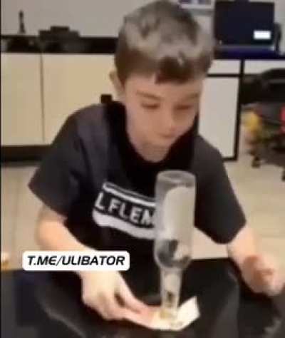 Stupid kid will never win!
