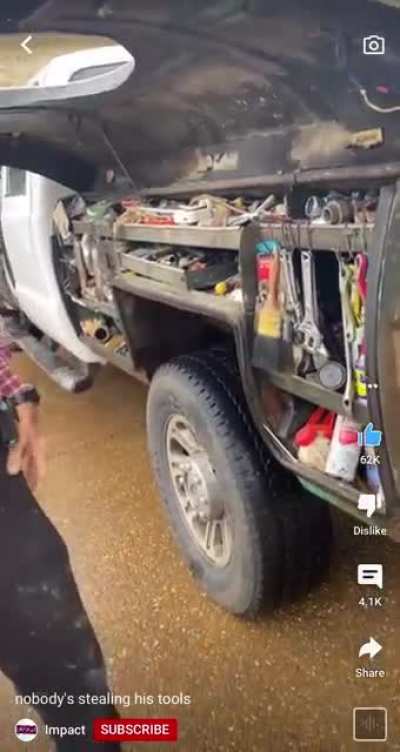 now they will never steal mah tools