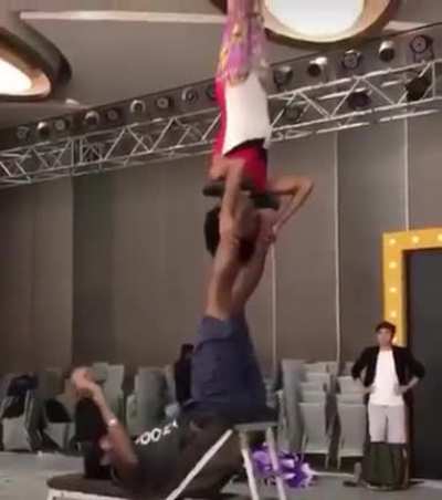 Excellent gymnast